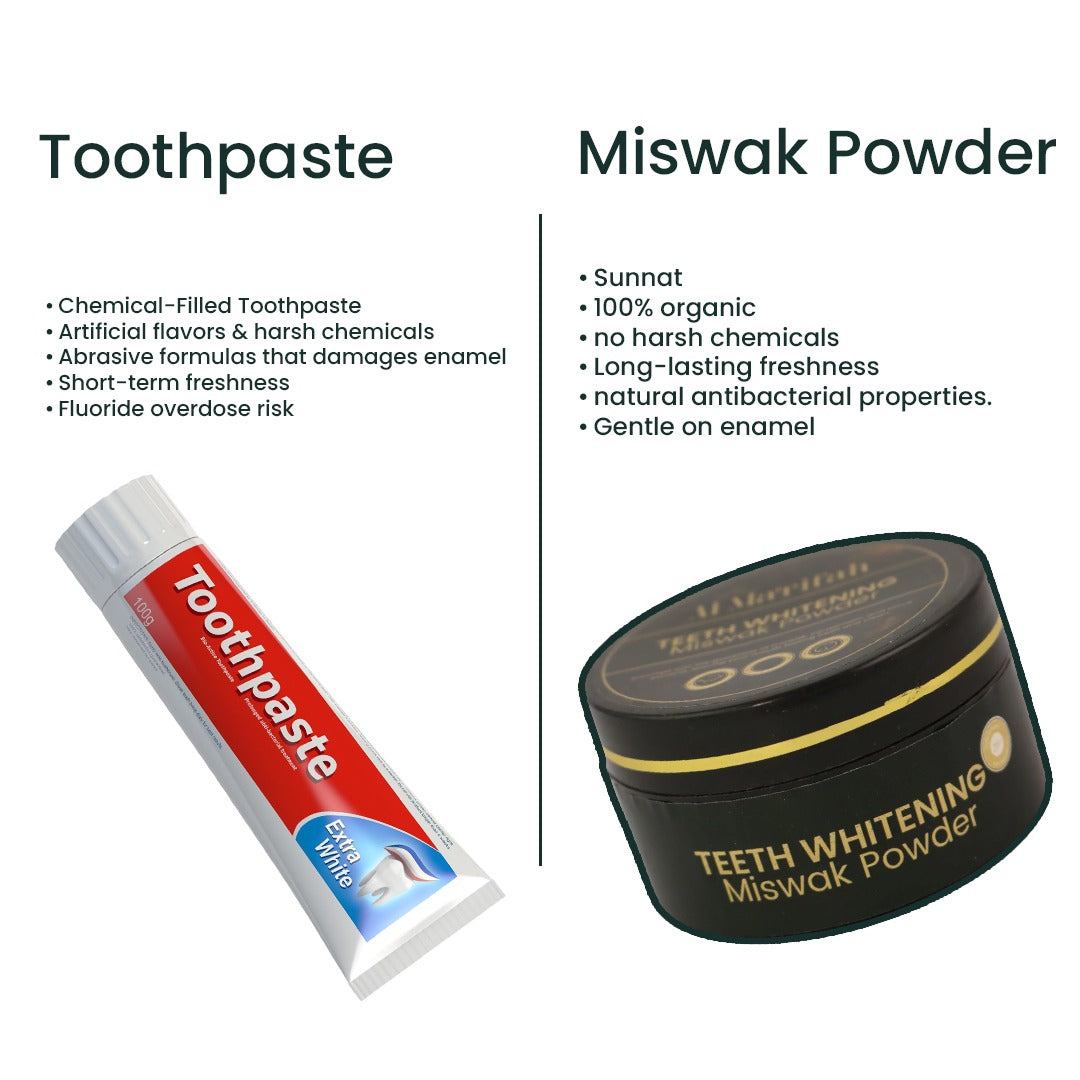 Miswak Teeth Whitening Powder